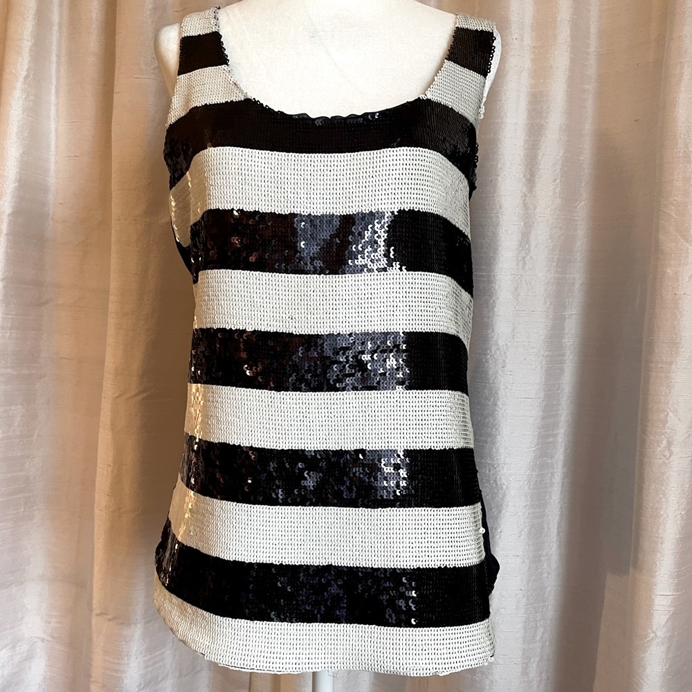 NWT Sperry sequin pull on tank